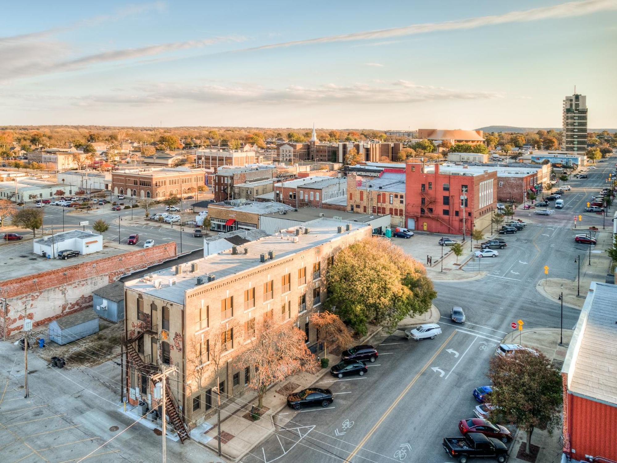 Deluxe Studio In Historic Downtown Building! Bartlesville Luaran gambar